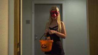 Tiny Teen Kennedy Kessler Gets 4K Creampie from Stepdad on Halloween 1