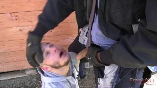 Twink Gets a Hard Ass Pounding Outdoors by Raunchy Security Officer 4