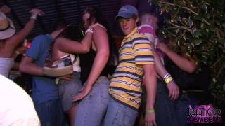 Sweaty Spring Breakers Bump and Grind on Night Club Dance Floor 11