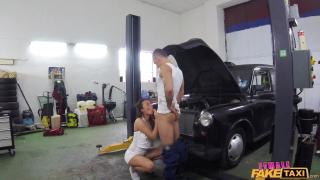 FakeHub - Busty Euro Babe Pounded Hard in the Garage 6