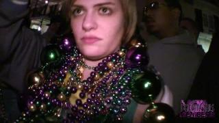 Hot Girls getting d and Guy Gets Kicked out of a Bar at Mardi Gras 11