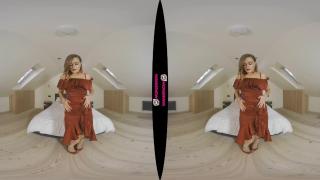 Classy British Lady Removes her Dinner Dress & Watches you WANK (VR 180 3D) 2