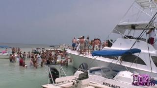Big Tit Bikini Girls Party Hard in the Atlantic Ocean 1