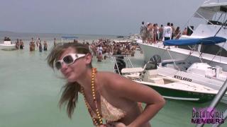 Big Tit Bikini Girls Party Hard in the Atlantic Ocean 4