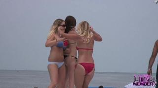 Big Tit Bikini Girls Party Hard in the Atlantic Ocean 8