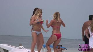 Big Tit Bikini Girls Party Hard in the Atlantic Ocean 9