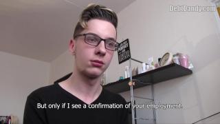 BIGSTR - twink Takes Raw Cock in his Tight Ass for Extra Money 7