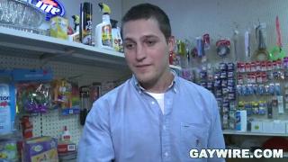 GAYWIRE - Lucas Knowles Blows Captain out in Public! 3