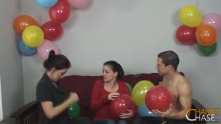 Balloon Fun with Busty Blonde Charlee Chase!! 11
