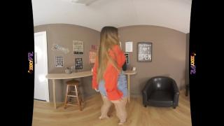 Busty Coffee Shop Nude Striptease (VR 180 3D) 2