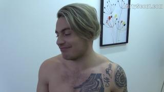 BIGSTR - Tattooe Dude Sucks Hard Cock in Office and Gets Load on his Chest 7