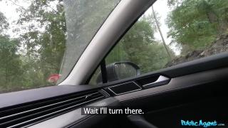 FakeHub - Gorgeous Czech Babe Fucks Hard Cock in Car and Gets Creampied 4