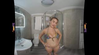 25yo British Girl Soaps up her Big Tits in the Shower (VR 180 3D) 2