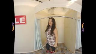 Virtual Reality Changing Room with Busty Glamour Model (VR 180 3D) 1