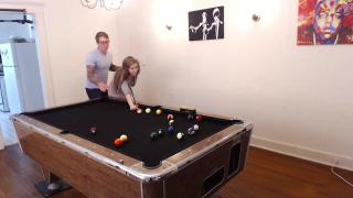 Lena Paul Gets her Juicy Pussy Fucked on the Pool Table 1