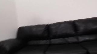 Burger Flipper Chloe Gets Hard Pussy Pounding on the Casting Couch 1