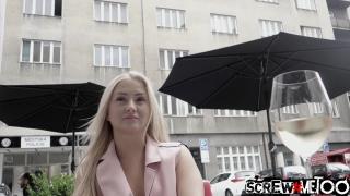Blonde Russian Spreads her Legs for Big Dick 3