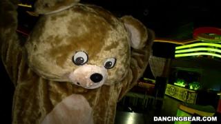 DANCING BEAR - Male Strippers Dicking down Horny Bitches CFNM-Style! 1