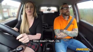 FakeHub - Super Hot Blonde goes for a Driving Test and Gets a Dick instead 3