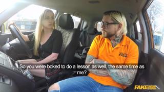 FakeHub - Super Hot Blonde goes for a Driving Test and Gets a Dick instead 6