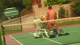 Free Rough Porn Moms with Boys Outdoor MILF and Boy Fucks in Tennis Court SexLikeReal - 1