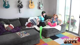 Behind the Scenes 3some with Charlotte Sartre, Penny Pax Alex Legend 4