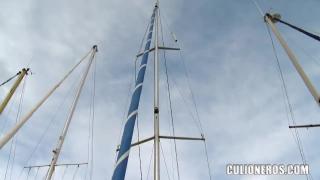 CULIONEROS - Sexy Lifesaver Aletta Ocean Fucking on a Boat 3