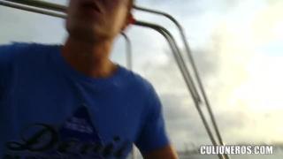 CULIONEROS - Sexy Lifesaver Aletta Ocean Fucking on a Boat 6