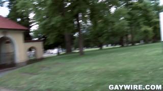 GAYWIRE - Horny Men (Jason Nicos & Michael) Fucking out in Public! 2