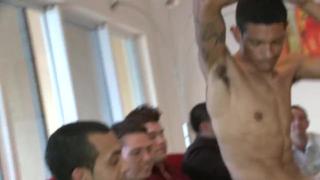 SAUSAGE PARTY - Male Strippers Sling Dick for Gang of Horny Men 11