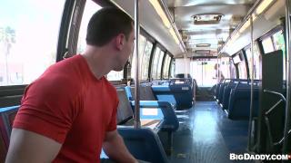 PROJECT CITY BUS - Muscle Man gives Latino a Pounding 1