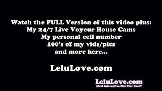 My own Video Selfie of me Fingering my Wet Pussy JOI - Lelu Love 1