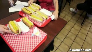 BANGBROS - Hot Dog Heaven! W/ Brandy Aniston, Daisy Cruz & Jennifer Dark 2