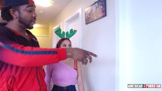 Naughty Latina Fucks her Step Brother for Christmas 1