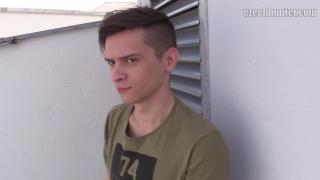 Czech Hunter Convince a Cute Twink for a Nice Blowjob and Anal Sex 6