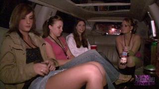 Spring Breakers get Naked in our Limo on the way to the Club 2