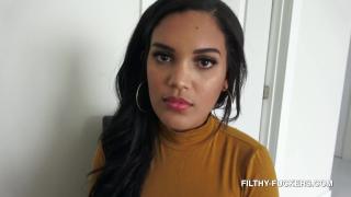 Beach Teaching my Slutty Latina Step Daughter Alina Belle a Long Hard Lesson 18 Year Old Porn - 1