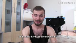 BIGSTR- Hunk Czech Guy Sucks Big Dick to Pay his Debts and he Likes it 3