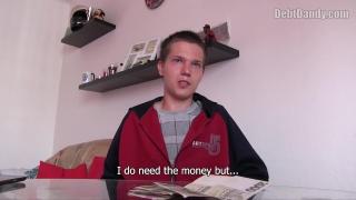 BIGSTR- Cute Boy in Debt Takes Hard Dick in his Mouth & Ass for Cash 7