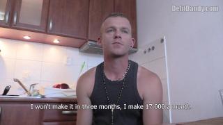 BIGSTR- Czech Guy in Debt has to take Big Raw Cock to Borrow Money 6