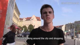 BIGSTR- Slovakian Tourist Guy Takes Gets Fucked and Eats Cum for Money 1