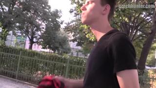 BIGSTR- Slovakian Tourist Guy Takes Gets Fucked and Eats Cum for Money 4