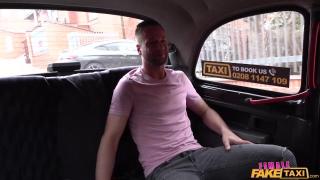 FakeHub - Blonde Babe Cherry Kiss Fucks Customer in her Taxi 1