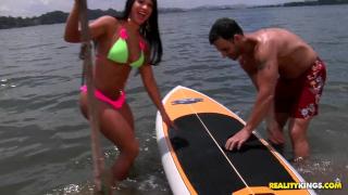 RealityKings - Hot Latina Leticia had a Rough Beach Sex 1