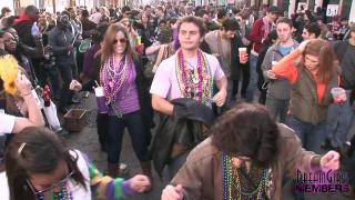 Mardi Gras Balcony Party Girls 5