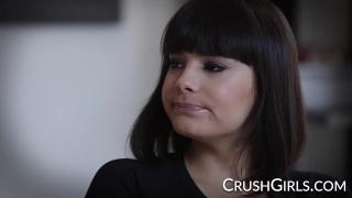 Crush Girls - Cherie Catches Violet Masturbating in Bed 2