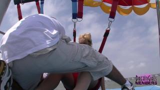 Two Hot Blondes Parasail Naked on Spring Break Pt 1 10