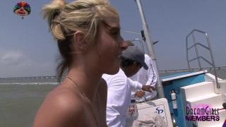 Naked Parasailing with three Wild Spring Breakers 10