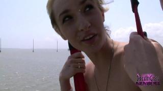 Naked Parasailing with three Wild Spring Breakers Part 2 9