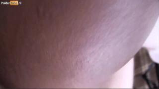Ebony Teen Squirts from a Big Dick and Gets Cum on her Big Tits 8